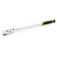 Cl&eacute; &agrave; cliquet &agrave; t&ecirc;te flexible verrouillable 120XP avec poign&eacute;e double mat&eacute;riau We Share Industrial Supply