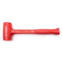 One-Piece Standard Head Dead Blow Hammer, 38 oz., Textured Grip, 15-1/4" L We Share Industrial Supply