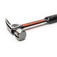 Smooth-Face Framing Hammer, 22 oz., Solid Steel Handle, 16" L We Share Industrial Supply