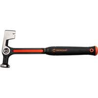 Drywall Hammer, 11 oz., Solid Steel Handle, 12-1/2" L We Share Industrial Supply