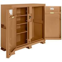 Armoire de chantier mod&egrave;le 111 avec cadenas, Acier, 47,5 pi³, Havane We Share Industrial Supply