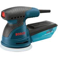 Palm Random Orbit Sander/Polisher, 5" Sand Paper, 2.5 A, 120 V We Share Industrial Supply