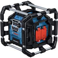 Radio de chantier avec Bluetooth 5.0 et station dalimentation, Lithium-ion, 18 V We Share Industrial Supply