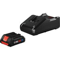 Trousse de d&eacute;part avec batterie et chargeur Advanced Power CORE18V 4 Ah, 18 V, Lithium-ion We Share Industrial Supply