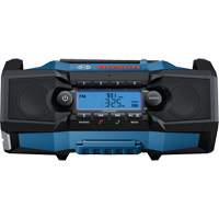 Radio de chantier compacte avec Bluetooth 5.0, Lithium-ion, 18 V We Share Industrial Supply