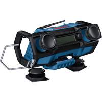Radio de chantier compacte avec Bluetooth 5.0, Lithium-ion, 18 V We Share Industrial Supply