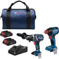 Ensemble de 2 outils, Lithium-ion, 18 V We Share Industrial Supply