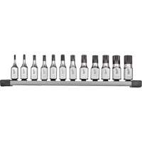 Bit Socket Set with FOUR FLAT sides, Triple Square, 3/8" Drive, 12 Pcs We Share Industrial Supply