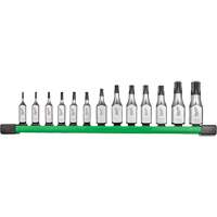 Tamper Proof Bit Socket Set, Torx&reg;, 1/4"/3/8" Drive, 13 Pcs We Share Industrial Supply