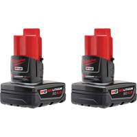 Batteries M12 REDLITHIUM XC 4.0, Lithium-ion, 12 V, 4 Ah We Share Industrial Supply