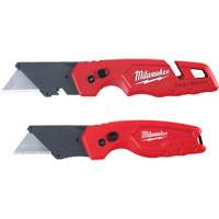 2-Piece FASTBACK Folding Utility Knife Set, Plastic Handle We Share Industrial Supply