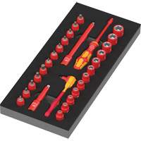 Foam Insert 8007 A VDE Zyklop VDE Ratchet Set 1, 1000 V, 30 Pcs We Share Industrial Supply