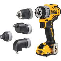 Ensemble perceuse/visseuse sans fil et sans balai XTREME 5-en-1, Lithium-ion, 12 V, Mandrin 3/8" We Share Industrial Supply