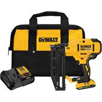 Ensemble de cloueuse droite sans fil pour la finition de cal 16 XR, 20 V, Lithium-ion We Share Industrial Supply