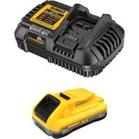 Ensemble de bloc-pile et chargeur XR POWERPACK, Lithium-ion, 20 V, 4 Ah We Share Industrial Supply