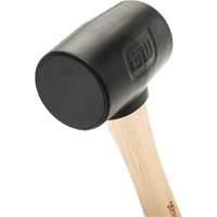 Maillet en caoutchouc, 16 oz, Prise en Bois, 13" lo We Share Industrial Supply