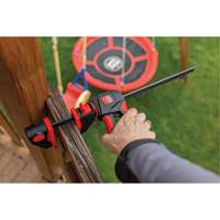 One-Hand Bar Trigger Clamps with 360° Rotating Handle Set, 12" (304.8 mm) We Share Industrial Supply