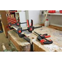 2-Piece One-Handed Table Clamps, 6" (152.4 mm) We Share Industrial Supply