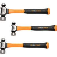 Ball Pein Hammers with Fiberglass Handles Set, 3 Pieces We Share Industrial Supply