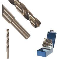 SST+ Reduced Shank Drill Bit, 17/32", High Speed Steel, 4-13/16" Flute, 135° Point We Share Industrial Supply