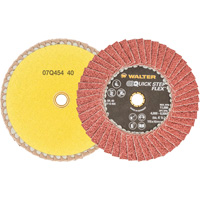 Disc Blender, 4-1/2" x Type 29, 40 Grit, Aluminum Oxide We Share Industrial Supply