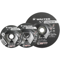 Depressed Centre Grinding Wheels - Concrete Type 27, 4-1/2" x 1/8", 7/8" Arbor, Type 27 We Share Industrial Supply