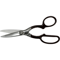 Ciseaux de cuisine, Longueur de coupe de 2-5/8", Poign&eacute;e Anneaux We Share Industrial Supply
