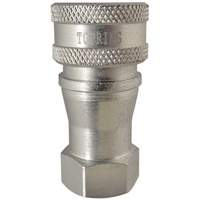 RACCORD HYDRAULIQUE FERMETURE 2 VOIES,1/8NPT,ACI, Laiton/Acier inoxydable We Share Industrial Supply