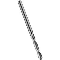 Foret Micro, 0,18 mm, Acier rapide au cobalt, Cannelure 1,4 mm, Pointe de 118° We Share Industrial Supply
