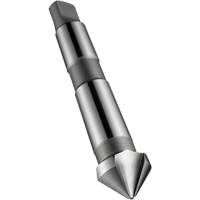 Fraise conique, 40 mm, Acier rapide, Angle de 90°, 3 cannelures We Share Industrial Supply
