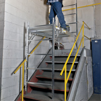 &eacute;chafaudages mobiles - &eacute;chafaudage maxi carr&eacute;, Cadre Aluminium, 74" p x 75" h We Share Industrial Supply