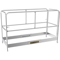 &eacute;chafaudages mobiles - Accessoires pour &eacute;chafaudage maxi carr&eacute; en aluminium, Barre de retenue, 30" la x 41-1/2" h We Share Industrial Supply
