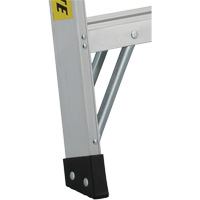 3400 Series Industrial Extra Heavy-Duty Step Ladder, 6', Aluminum, 300 lbs. Capacity, Type 1A We Share Industrial Supply