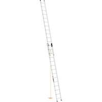 &eacute;chelle coulissante Jobsite Series, Cap 250 lb, 28' h, Calibre 3 We Share Industrial Supply