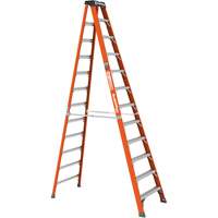 Escabeau, 12', Fibre de verre, Capacit&eacute; 375 lb, Type 1AA We Share Industrial Supply