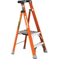 Escabeau avec plateforme Safespace, 2', Cap. De 300 lb We Share Industrial Supply