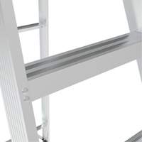 Escabeau, 10', Aluminium, Capacit&eacute; 225 lb, Type 2 We Share Industrial Supply