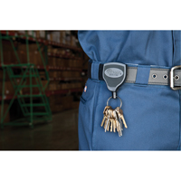 Super48 Key Chains, Polycarbonate, 48" Cable, Belt Clip Attachment We Share Industrial Supply
