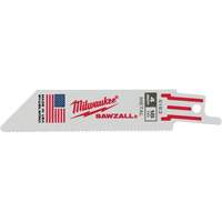 Lame de scie alternative Sawzall, Bim&eacute;tal, 18 Dents par pouce, 4" lo x 3/4" la We Share Industrial Supply