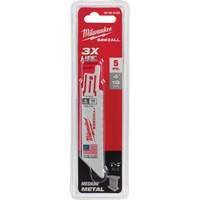 Lame de scie alternative Sawzall, Bim&eacute;tal, 18 Dents par pouce, 4" lo x 3/4" la We Share Industrial Supply