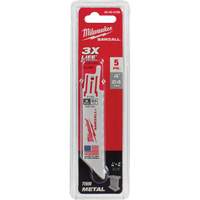 Lames de scie alternative Sawzall, Bim&eacute;tal, 24 Dents par pouce, 4" lo x 3/4" la We Share Industrial Supply