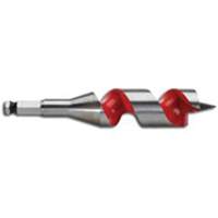 Longue m&egrave;che h&eacute;licoidale pour perceuse, Diam&egrave;tre de 1-1/4, Cannelure 3", Tige 7/16" hexagonal We Share Industrial Supply