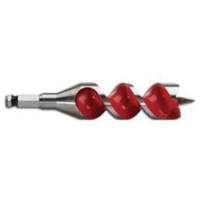 Longue m&egrave;che h&eacute;licoidale pour perceuse, Diam&egrave;tre de 1-3/8", Cannelure 4", Tige 7/16" hexagonal We Share Industrial Supply