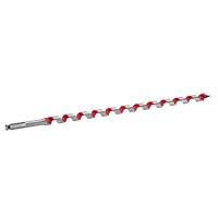 Longue m&egrave;che h&eacute;licoidale pour perceuse, Diam&egrave;tre de 3/4", Cannelure 15", Tige 7/16" hexagonal We Share Industrial Supply