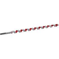 Longue m&egrave;che h&eacute;licoidale pour perceuse, Diam&egrave;tre de 13/16", Cannelure 15", Tige 7/16" hexagonal We Share Industrial Supply