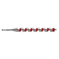 Longue m&egrave;che h&eacute;licoidale pour perceuse, Diam&egrave;tre de 1-1/4", Cannelure 15", Tige 7/16" hexagonal We Share Industrial Supply
