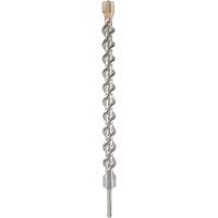 MX4 4-Cutter SDS-Plus Rotary Hammer Drill Bit, 1-1/8", SDS-Plus Shank, Carbide We Share Industrial Supply