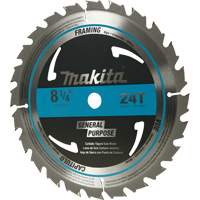 Carbide-Tipped Circular Framing Saw Blade, 8-1/4", 24 Teeth, Wood Use We Share Industrial Supply