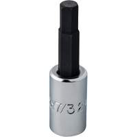 Socket, Hex, 1/4" x 1-7/8" L, 1/4" Drive We Share Industrial Supply