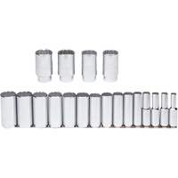 Jeu de douilles, 19 Mcx, Prise de 1/2", Profond We Share Industrial Supply